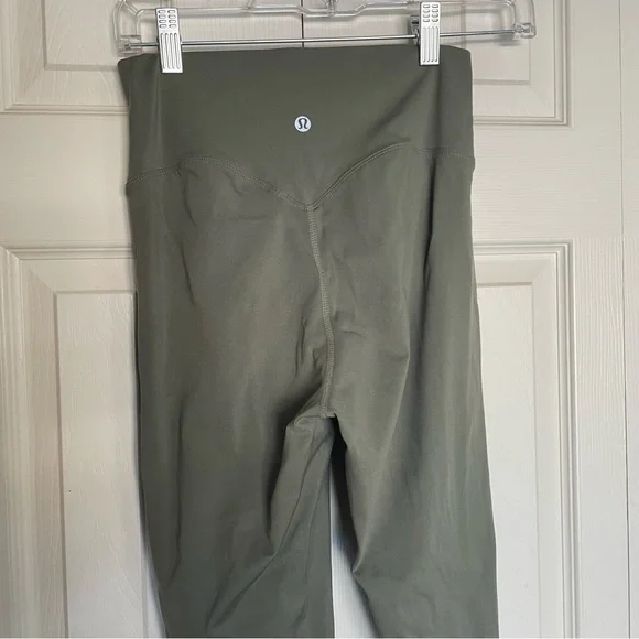 Army Green Lululemon Leggings - Picture 7 of 9